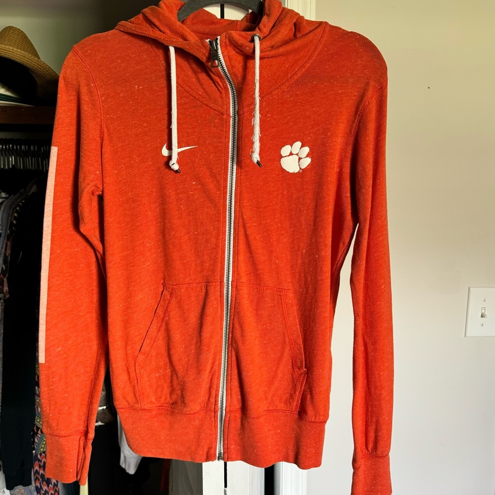 Women’s Clemson Nike Zip Up hoodie